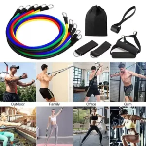 f3f73c522db71ec25a476748dbc28f01.jpg_750x750.jpg_ High Quality Portable Resistance Bands With Handles, Resistance Tubes & Workout Bands Exercise Band Elastic Pull Rope 11 Pcs Set