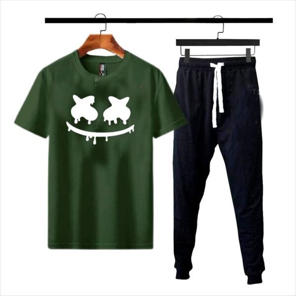 f439cc6f78a4bd7ec76882e02078274e Premium Micro Men’s Tracksuit Smile Face Print – Comfortable Sportswear | Gym & Workout Suit