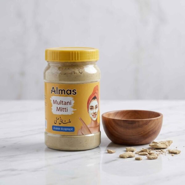 f4d763fb8ecdead5072d918fa87c0128 Almas Multani Mitti Jar - Beauty Accessory Designed For Skin Cleansing And Daily Skincare Routine - 100ML