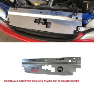 f58c22a360b013879bf948f079a7330a COROLLA 2 RADIATOR COOLING PLATE AE110 COLOR SILVER