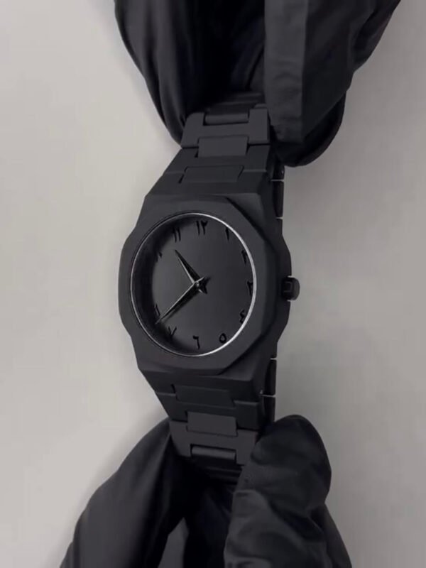 f7353fd8998c3e770095be746f8e6ee0 Full BLACK AURA Quartz Watch – Lightweight Design, , Premium Quality & Finish - Best Quality Analog Watch For Boys - Watch For Men | Full Black Color Watch - (Without Box)
