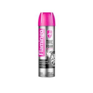 f74baafc2b2f3a10faca635f287a3945 Flamingo Tire Foam Cleaner 650ML | No-Wipe Tire Shine Foam Spray | Cleans, Protects & Restores Tire Gloss | UV Protection