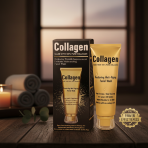 f930bd7913cde0337fb04ccb454ca038 Collagen Restoring Anti-Aging Facial Wash - Deep Cleansing, Wrinkle Improvement, Oil Control & Delicate Moisturizing (120ml)