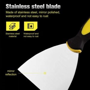f954da771a25fd168579b194959369f3 Scraper with Rubber Handle – Heavy Duty Cleaning & Paint Removal Tool