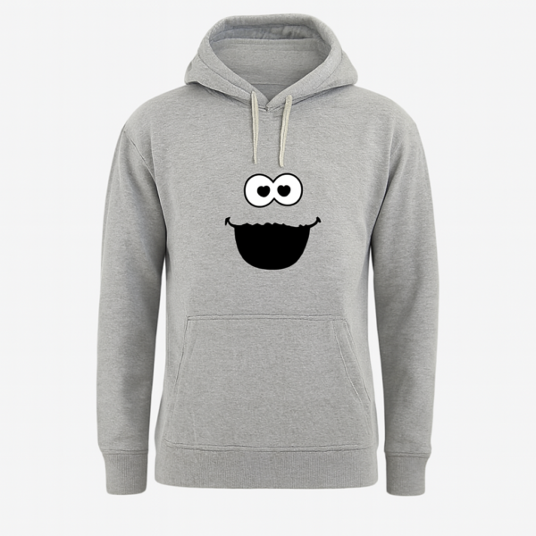 New Summer Collection Full Grey Hoodie Emoji Printed For Men And Boys