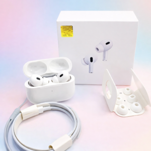 fb955b42a1e3b69c8971274f672b7088 Original White Pro 2 Box Pack Wireless Earbuds with All Accessories – White