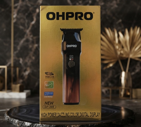 fba8c5ce681c52c52a82988a7167aa59 OHPRO OP-209 Hair Trimmer - Personal Care Product Designed For Grooming And Daily Hygiene Routine