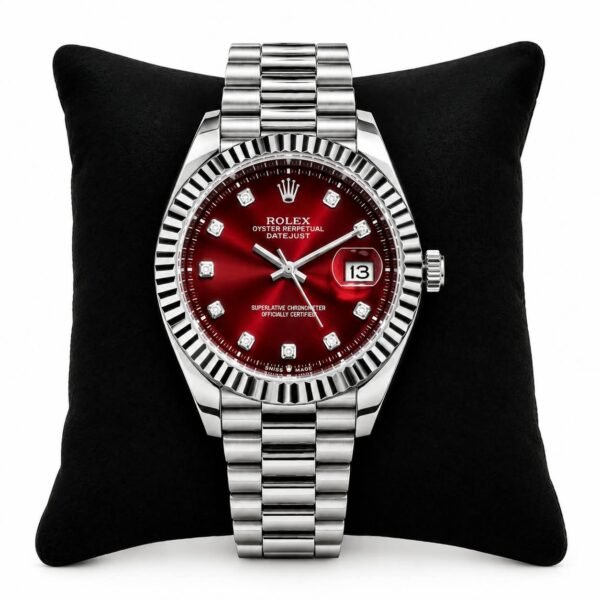 Rolex Style Oyster Perpetual Datejust Watch | Multiple Dial Colors | Formal & Casual Luxury Timepiece