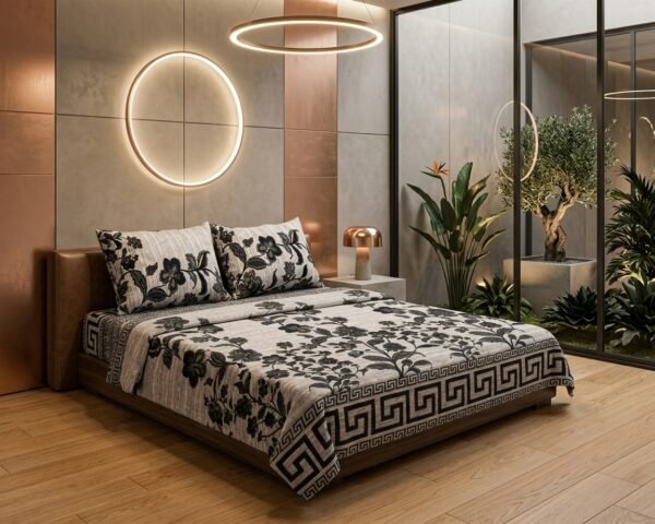 fd6f64d470179a3dc6ad23d78d8e7fbc 3D Crystal Cotton 3-piece Bedsheet Set AY0010039