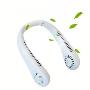 fe3205ae0e58034c3636742985bc853d Portable Neck Fan USB Rechargeable Adjustable Personal Fan for Indoor & Outdoor Use (Random Color)