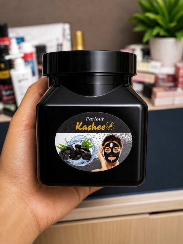 fee7c4c5618ab56a88a97d04e7c7efd9 Kashee Charcoal Black Face Mask - Skin Care Product Designed For Facial Cleansing And Daily Grooming Routine - 300ML