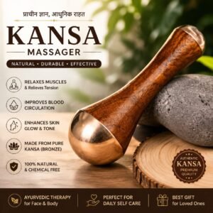 ff6d6b753ff55babbfe813610b174d7c Premium Ayurvedic Kansa Massager - Natural & Chemical Free