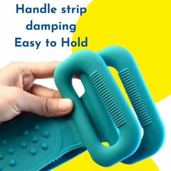 ffccd576625b5ca6931cdc0ae4315548 Silicone Back Scrubber Bath Belts - Bath Accessory Designed For Body Exfoliation And Daily Hygiene Routine (Random Color)