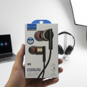 ffd927b52ee1554d678adc4cba900df2 Fast X X23 Wired Earphones | Comfortable Fit | Powerful Bass | HiFi Stereo | HD Sound | Voice Calling
