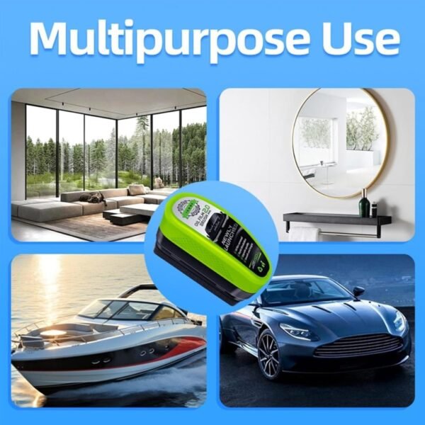 Universal Glass Cleaner,clear Vision Car Glass Oil Film Cleaner Brush For Windshield | Bottle also  Included