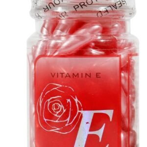 Pack Of 90 Essence of Facial Skincare – Vitamin E Skin Care Facial Capsules | Nourishing, Hydrating, Anti-Aging & Skin Protection Formula