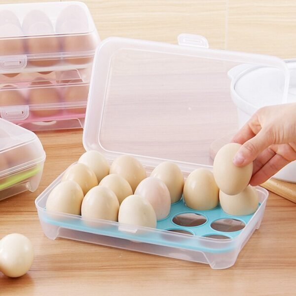 imgi_52_210f397cd9538e061f9820beabb40e58 15-Grid Egg Storage Container – BPA-Free Plastic Refrigerator Organizer with Lockable Lid