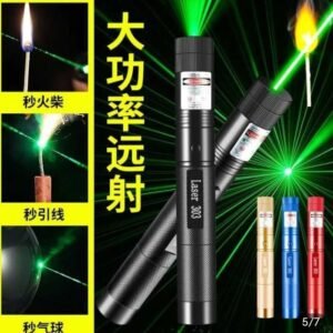 imgi_58_S68231e91e0624e8dbeef854345d6344aQ-1 High-Power 303 Green Laser Pointer with Adjustable Focus – Rechargeable 3.7V Battery, Charger & Safety Lock – Rechargeable Green Laser Light, Green Laser Pointer, Green Beam Light