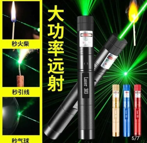 imgi_58_S68231e91e0624e8dbeef854345d6344aQ-1 High-Power 303 Green Laser Pointer with Adjustable Focus – Rechargeable 3.7V Battery, Charger & Safety Lock – Rechargeable Green Laser Light, Green Laser Pointer, Green Beam Light
