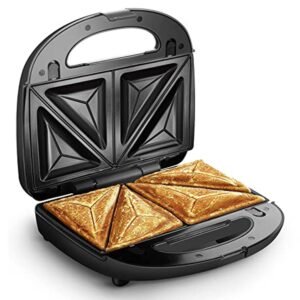 Philips Portable Sandwich Maker for Home & Office – 2-Slice Non-Stick with Heat Indicator