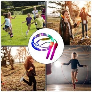 imgi_92_f81fd1cf830914f3211eb7ff35af31f2 Lighting Jump Skipping Rope – LED Fitness Rope for Kids & Adults, Indoor/Outdoor Training, Random Color