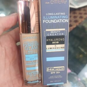 pic-4 Emelie Cosmetics Infallible 24H Fresh Wear Foundation – Natural Matte Finish, Long-Lasting, Waterproof, Sweat & Heat Proof with SPF 25