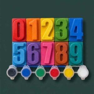 DIY 3D Plaster Painting Kit for Kids | Creative Numbers & Shapes Painting  | Educational Art & Craft Activity Toy