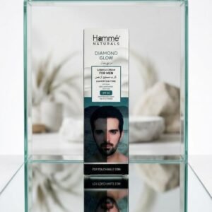 179bc033bb2fd0f8019a3a8638bc685b Hamme Naturals Diamond Glow Cream For Men SPF 30 Brightening Daily Facial Care - 50g
