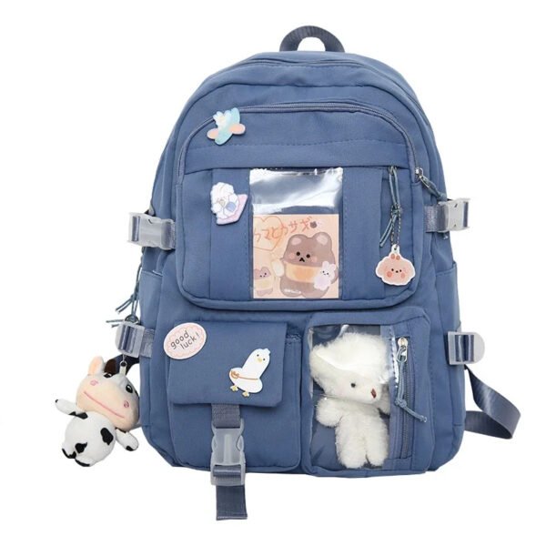 1e380afb1c4c14e810a6f29ad1c695e4 Stylish Multi-Pocket Casual Backpack