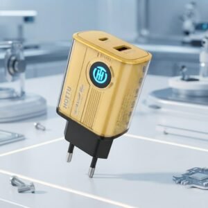22203648a7011bb6602c6819767f5589 HOTTU FC17 25W Fast Mobile Wall Charger - USB Port, PD & QC3.0, Universal Compatibility