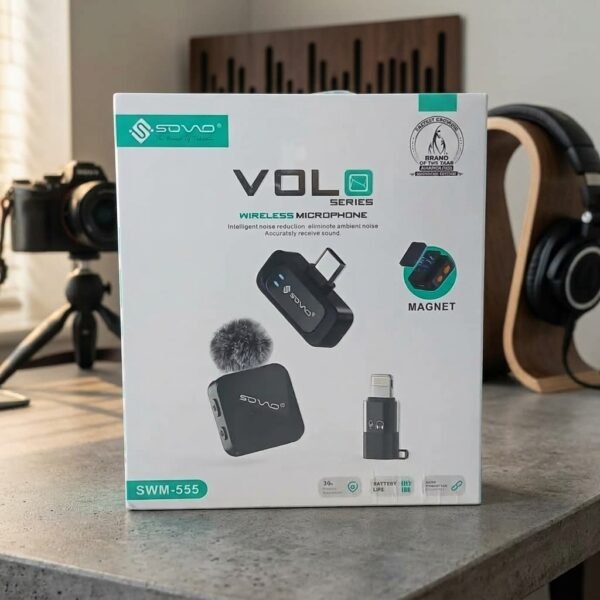 2b62e6466f1583543d2de3592ae55e87 SOVO VOLO Series Wireless Microphone SWM-555