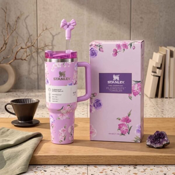2f016d0e5f52bb0d79b4c21665d86115 Stanley 40oz 1200ml Premium Stainless Steel Tumbler - Lavender