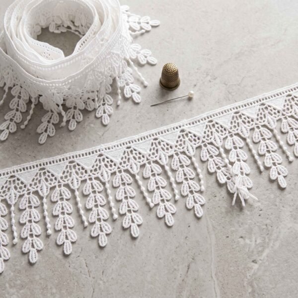 Milky Lace White - 15 Yards