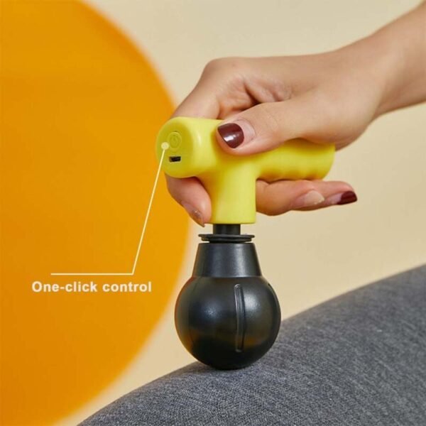 POWER MASSAGER GUN  | Portable Mini Deep Tissue Massage Gun | Powerful Muscle & Body Relaxation Massager | Neck, Shoulder, Back & Legs
