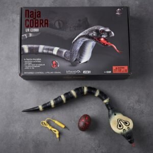 3ecd57819ca9f20eaa8374cab15849a5 Naja Cobra Infrared Remote Control Toy Snake Electronic Plaything
