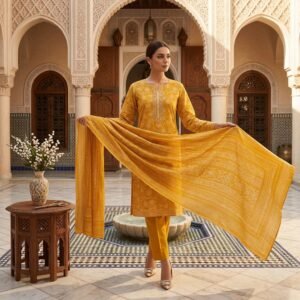 3fe59f7b11a68013e4c8fa07418960ce Winter Collection Dhanak 3-Piece Suit Maria B replica