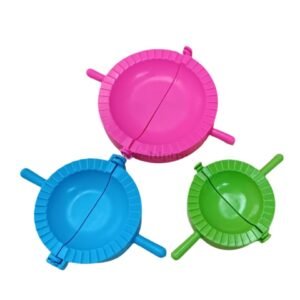 3 Pcs - Dumpling Mould Set - Kitchen Accessory Designed For Food Preparation And Daily Cooking Routine