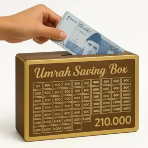 Umrah Saving Box - 210,000 Saving Goal