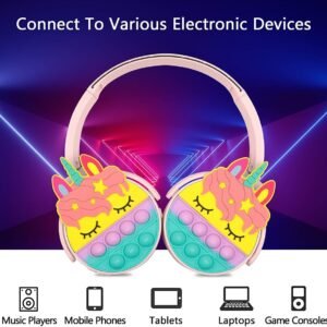 45690a9d6943cadec04ef13d5abf8d1d Unicorn Cute Pop-It Headphones | Random Color