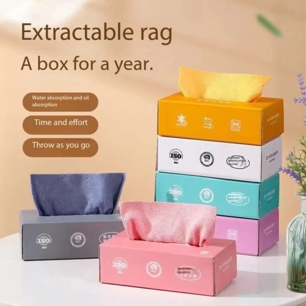 478f3d5c61b9dd92b90830bb974ca47f Microfiber Cleaning Cloth Pack Of 20 | Tissue Box Packing Microfiber Cleaning Towel Multi-Purpose Cloths for Kitchen, Car, Home & Professional Cleaning Use | Random Color