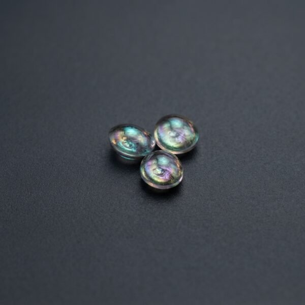 483d875b904a031f8c771e507190d7c7 Ladies Shiny Round Shape Buttons Decorative Fasteners For Clothing And Crafts - Pack of 70
