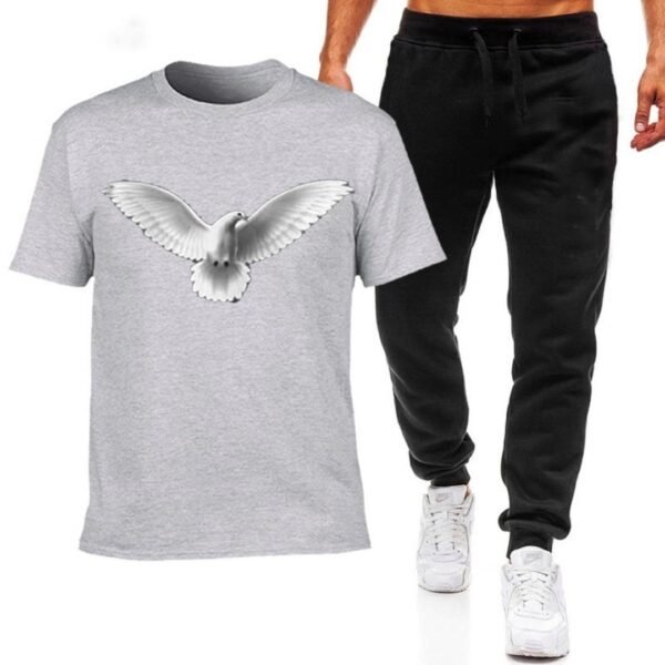 4f1f902280ce711af9844910a160b380 Premium Micro Men’s Tracksuit Pigeon Print – Comfortable Sportswear | Gym & Workout Suit