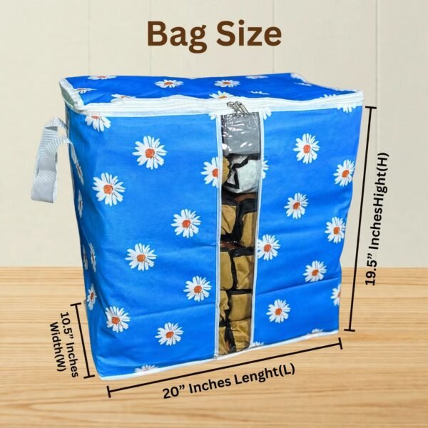 6780d65f98e3ab9a59686c9befda3b1f Durable Non-Woven Storage Organizer – Floral Design