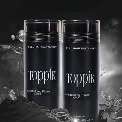 Toppik Hair Building Fiber 27.5g | Instant Hair Thickening Solution For Thinning Hair | Natural Keratin Fibers For Fuller, Stronger, And Voluminous Look