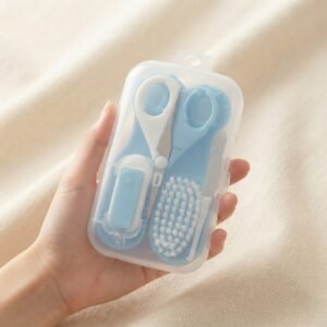 6a52cbd843c5e39685e72ea3773f04ff Only Baby Care Kit - 6 Piece Premium Newborn Grooming Kit for Toddlers & Infants | Random Color