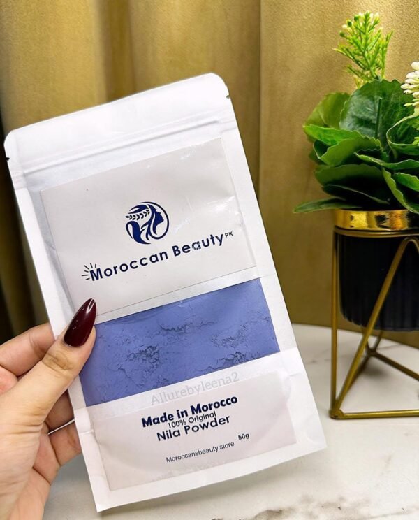 6eb8e4bb5ab8bee2f4248e8efe347acf Moroccan Beauty Nila (Blue) – Brightening Skincare & Facial Mask Treatment Powder 50g