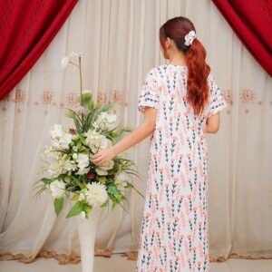 6f73c097a08fe3f357842bdd4670e20e Honey Drift 3 Piece Nightwear Set – Free Size Soft Jersey Interlock Nighty with Panty & Poni