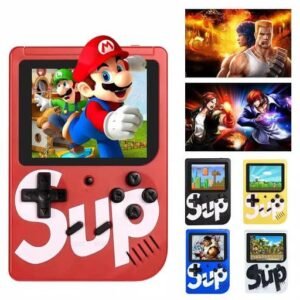 750c646cfb943371fc2742136b2f8d6b SUP Player Game Console | 400 in 1 Handheld Retro | 3" LCD Screen | Rechargeable Battery | TV Compatible (Random Colour)
