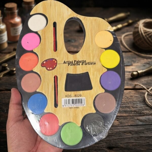 81fe27c9ad869adeca7d0c2f4bc5e90a Artist Palette Watercolor Set - Toy Accessory Designed For Entertainment And Daily Play Routine