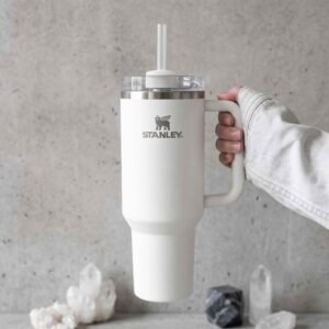 Stanley 40oz (1200ml) Premium Stainless Steel Tumbler - White